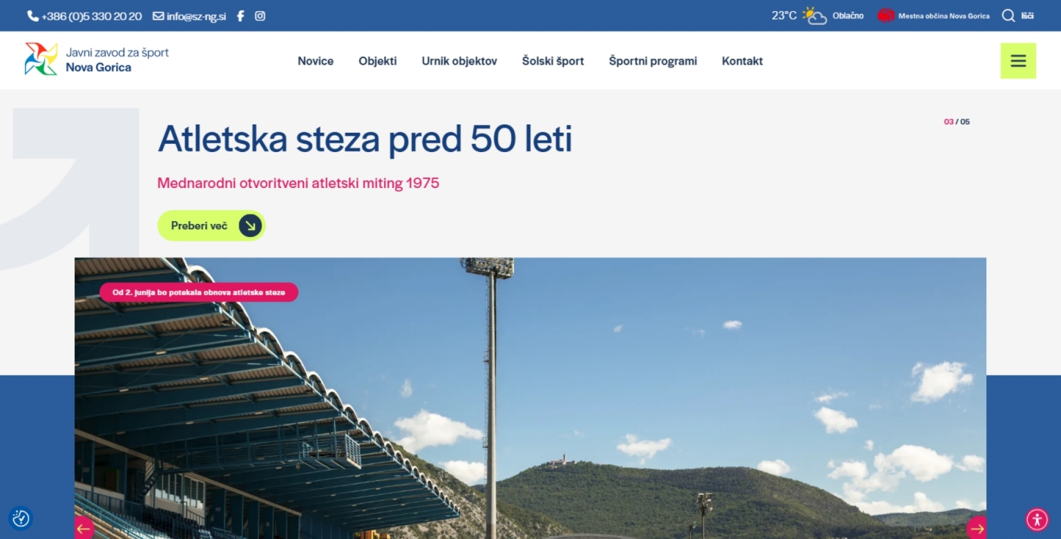 Javni zavod za šport Nova Gorica