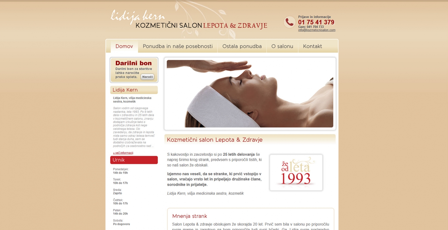 Natura Kern d.o.o. - Kozmetični salon